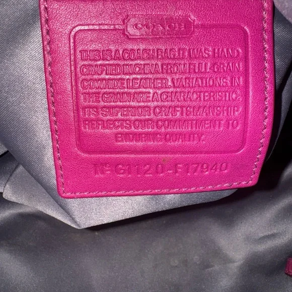 Coach Tote/Briefcase/Laptop/Diaper Bag - Picture 12 of 13